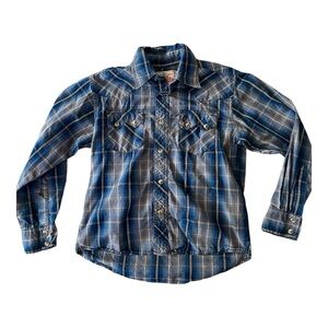 Wrangler- Boys Button Up Longsleeve